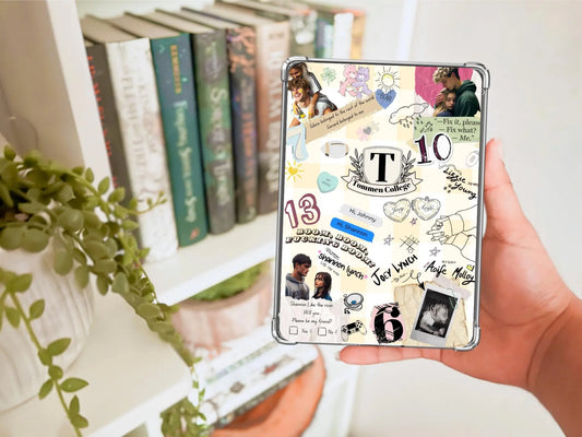 Emotional romance Kindle insert inspired by BookTok boys of tommen reads. Aesthetic collage design for readers who love angsty, character-driven stories.