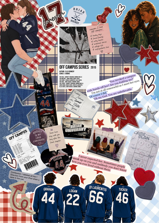 Off Campus Series Digital Kindle Insert
