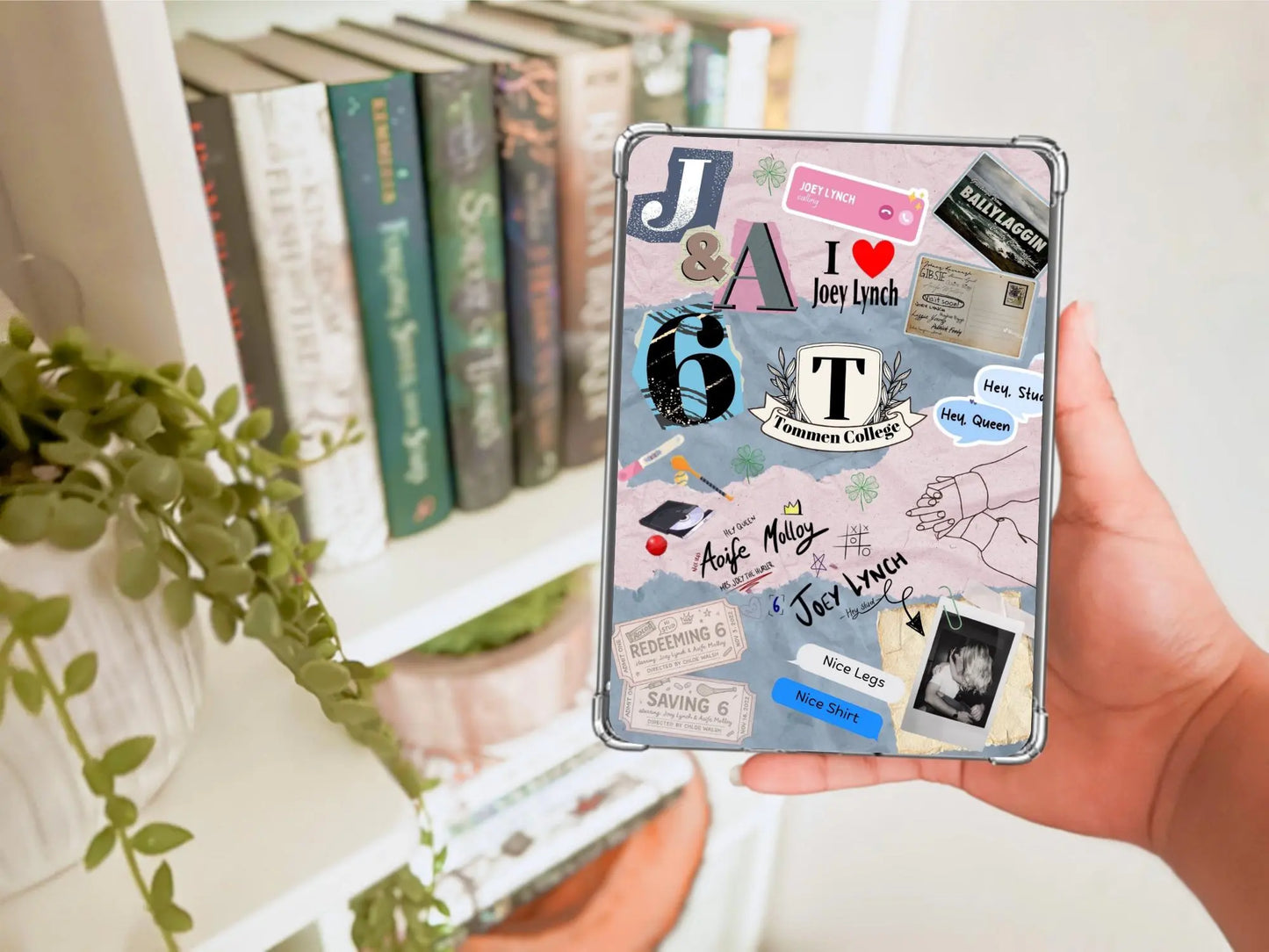 Emotional romance Kindle insert inspired by BookTok boys of tommen reads. Aesthetic collage design for readers who love angsty, character-driven stories.