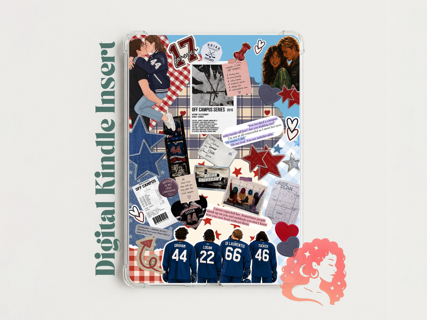 Off Campus Series Digital Kindle Insert