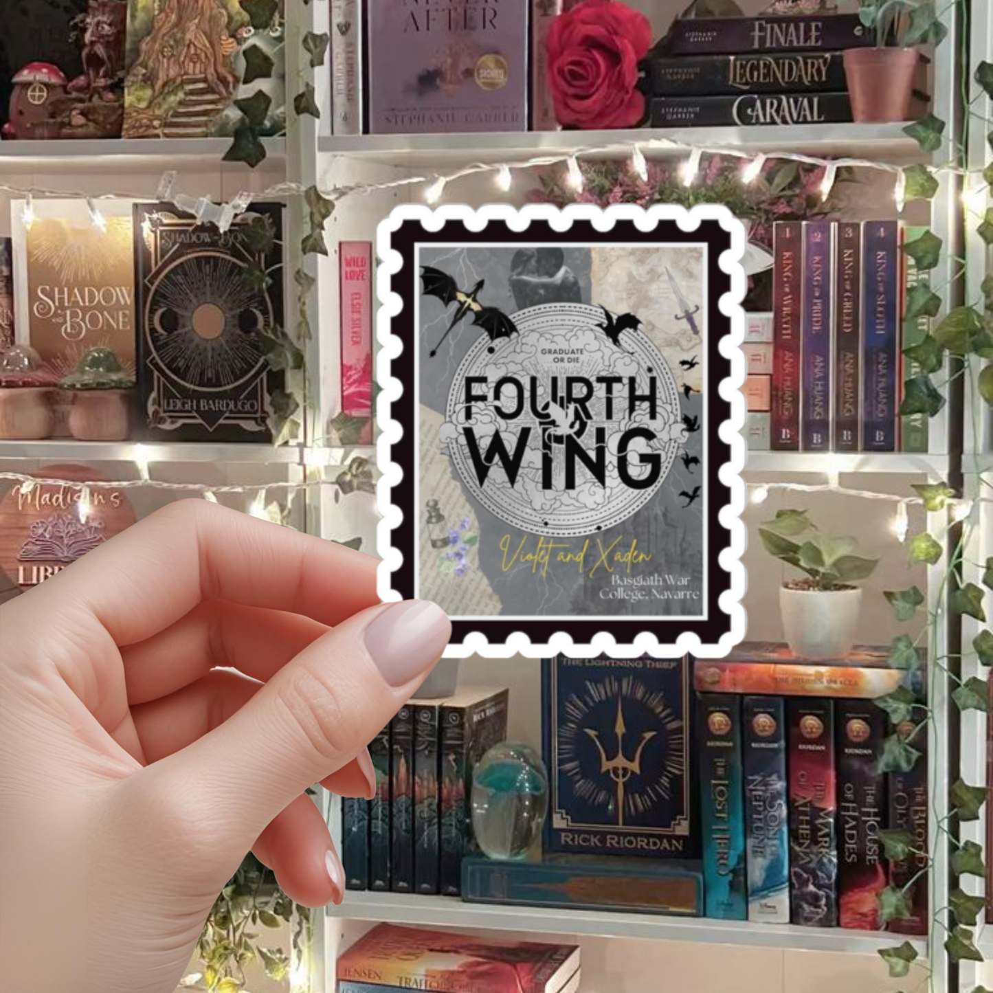 Fourth Wing Sticker Pack