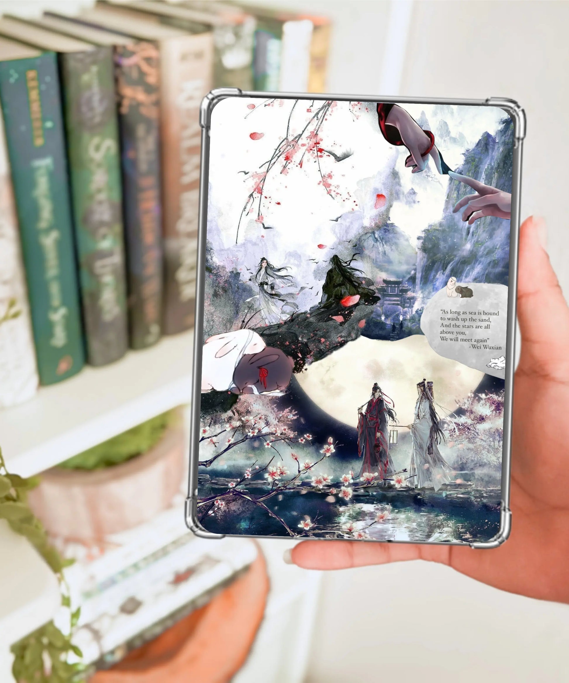 Personalised Kindle Inserts Enchanted Bookcase