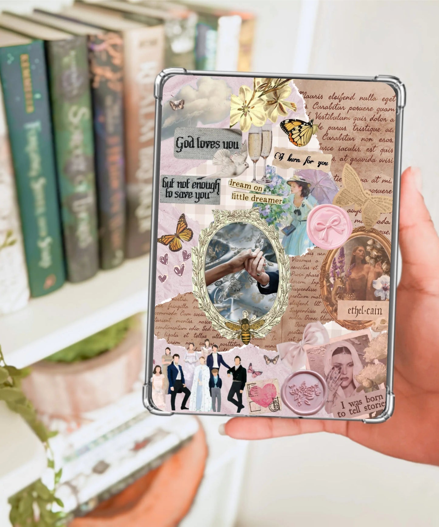 Personalised Kindle Inserts Enchanted Bookcase