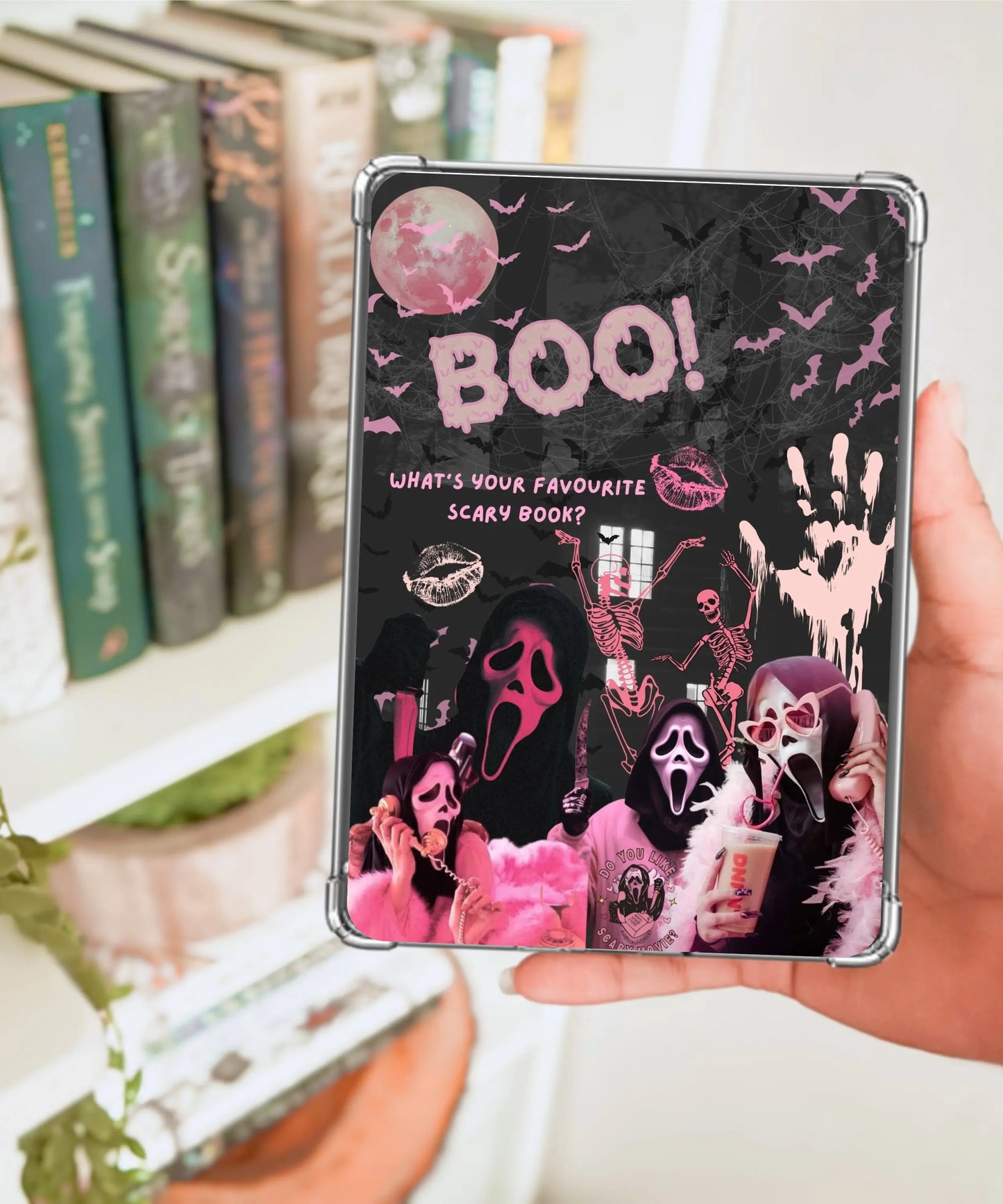 Personalised Kindle Inserts Enchanted Bookcase