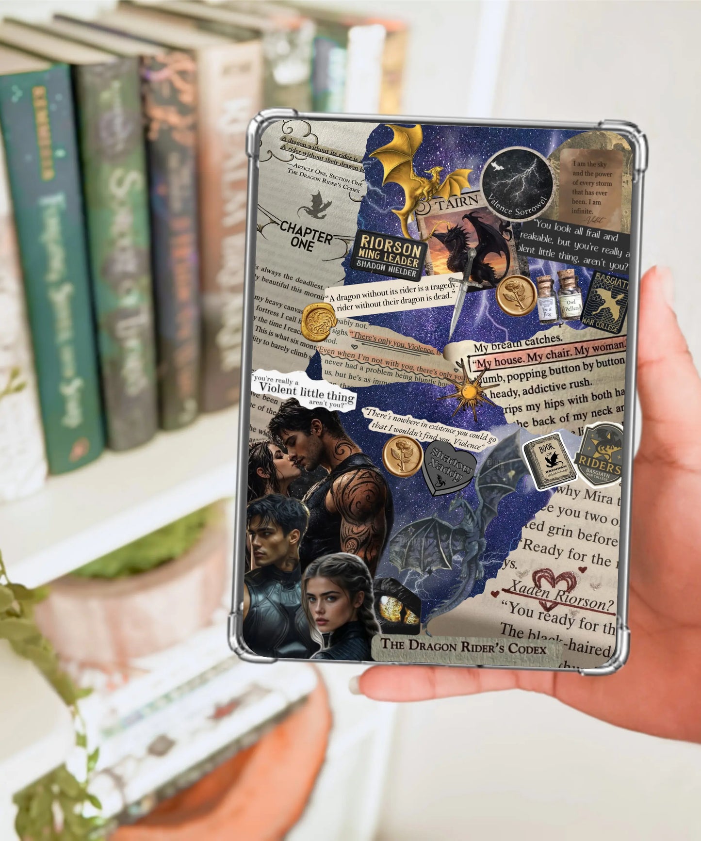 Personalised Kindle Inserts Enchanted Bookcase