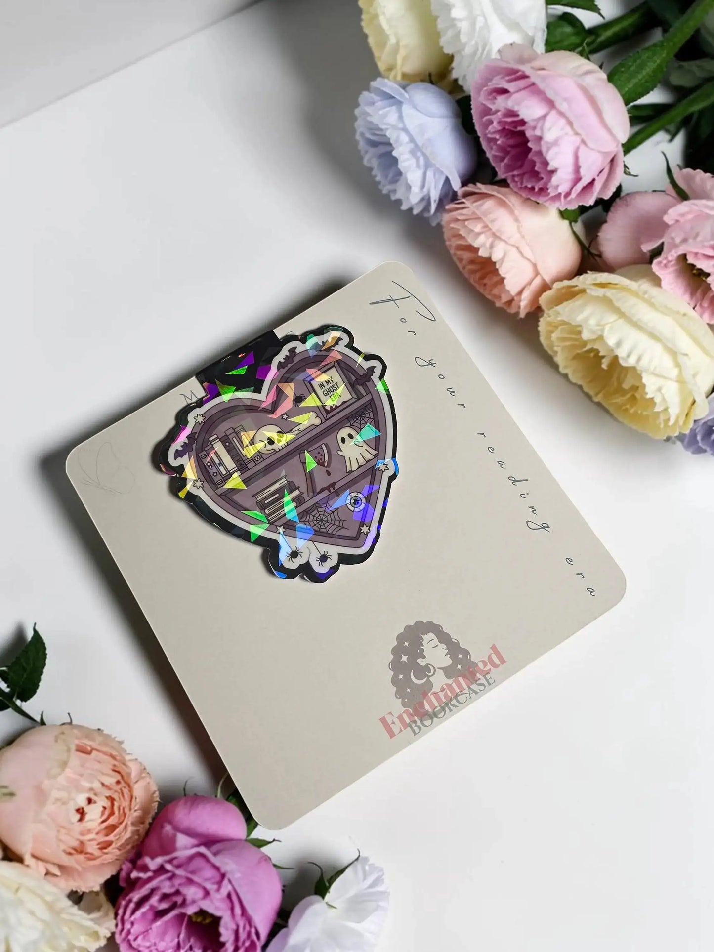 Close up Holographic Magnetic bookmark