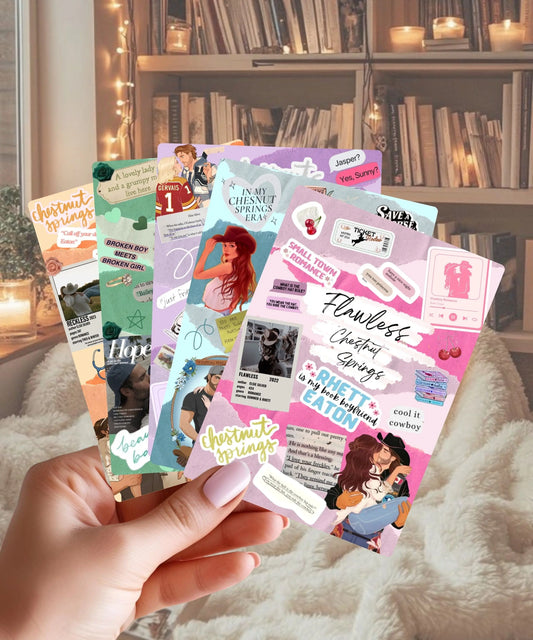 Cowboy romance Kindle insert with western aesthetic design. A perfect bookish accessory for readers who love small-town romance and BookTok vibes.