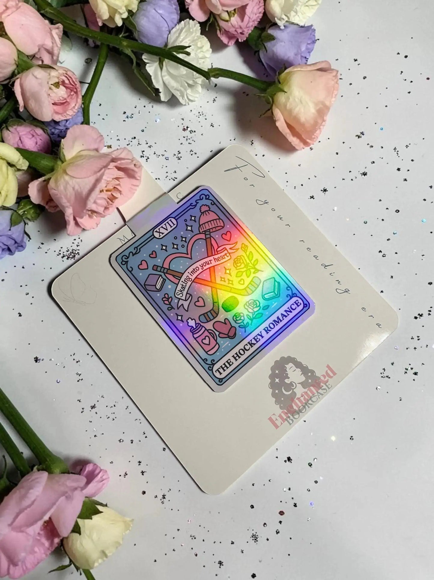 Close up Holographic Magnetic bookmark