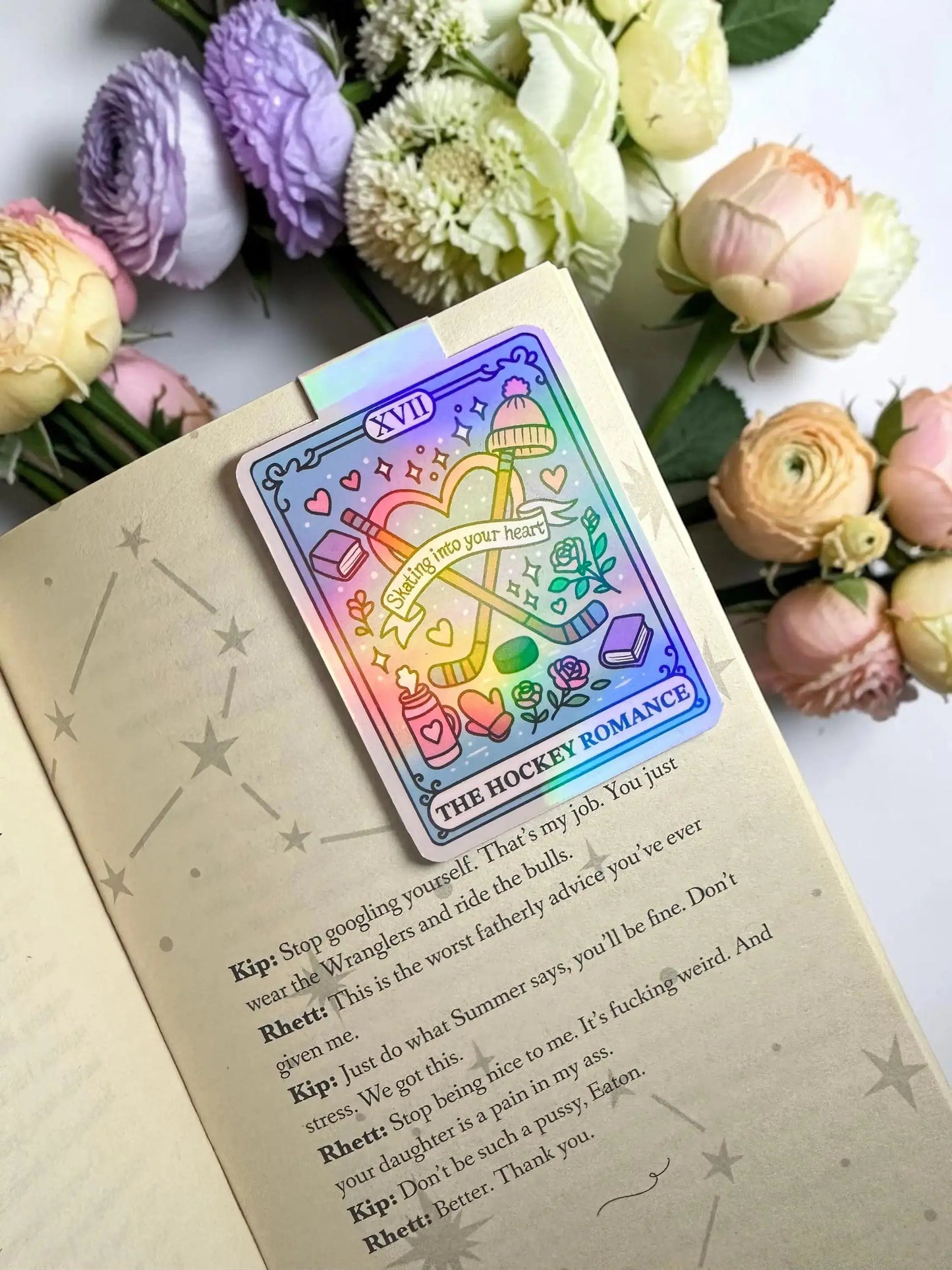 Holographic bookmarks available in multiple designs