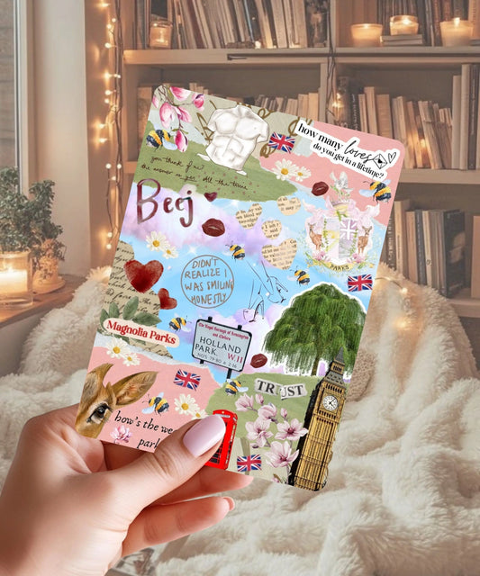 Magnolia Parks Inspired Kindle Insert | Booktok London Aesthetic