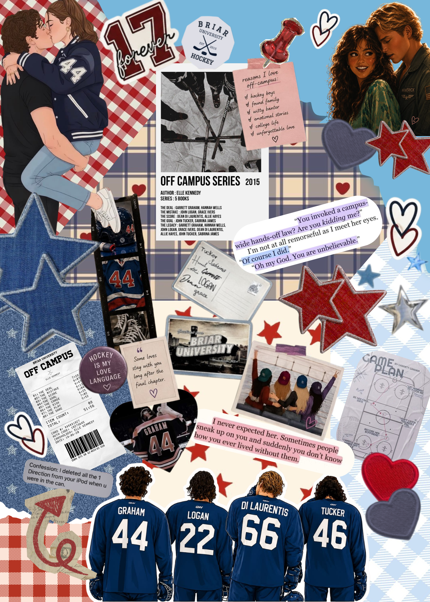 Off Campus Series Digital Kindle Insert