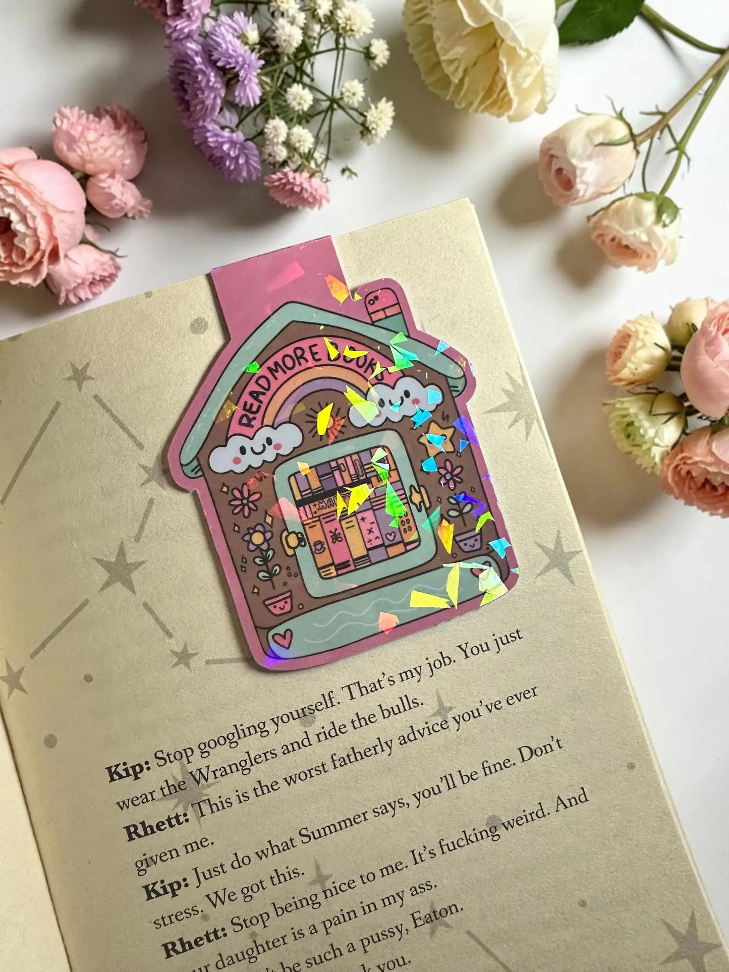 Holographic bookmarks available in multiple designs
