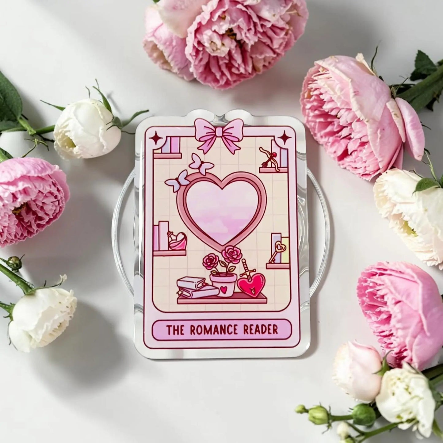 Magnetic Phone Grip Cute Accessories for Kindle Popping Socket Collapsible Stand Holder for Phone eReaders Book Lover Gifts Dropshipman