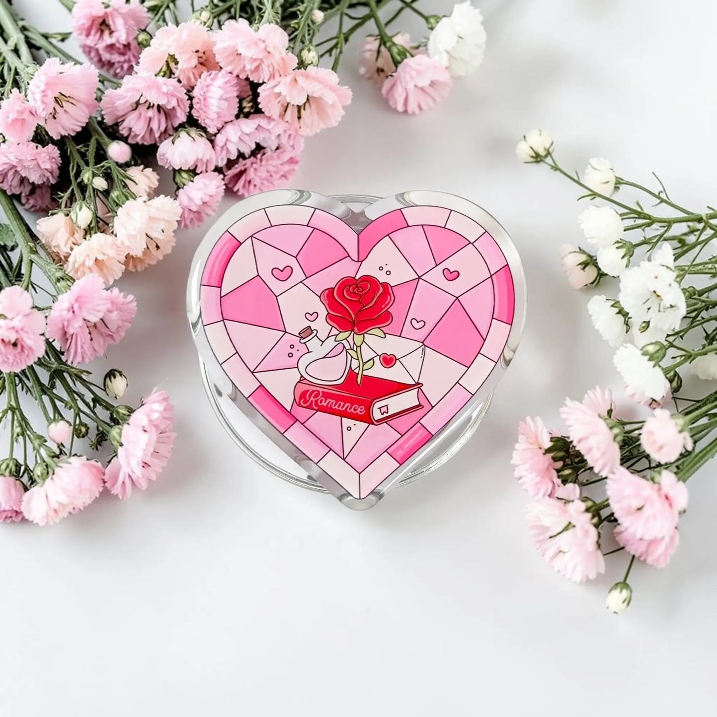 Magnetic Phone Grip Cute Accessories for Kindle Popping Socket Collapsible Stand Holder for Phone eReaders Book Lover Gifts Dropshipman