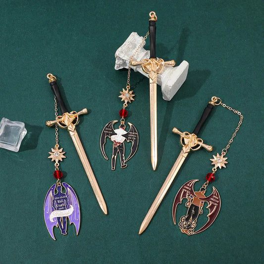 ACOTAR Night Court Metal Bookmark – SJM Inspired Book Accessory Dropshipman