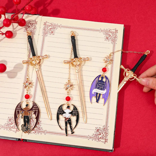 ACOTAR Night Court Metal Bookmark – SJM Inspired Book Accessory Dropshipman