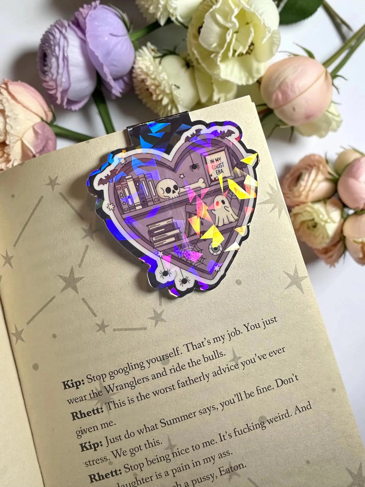 Holographic bookmarks available in multiple designs