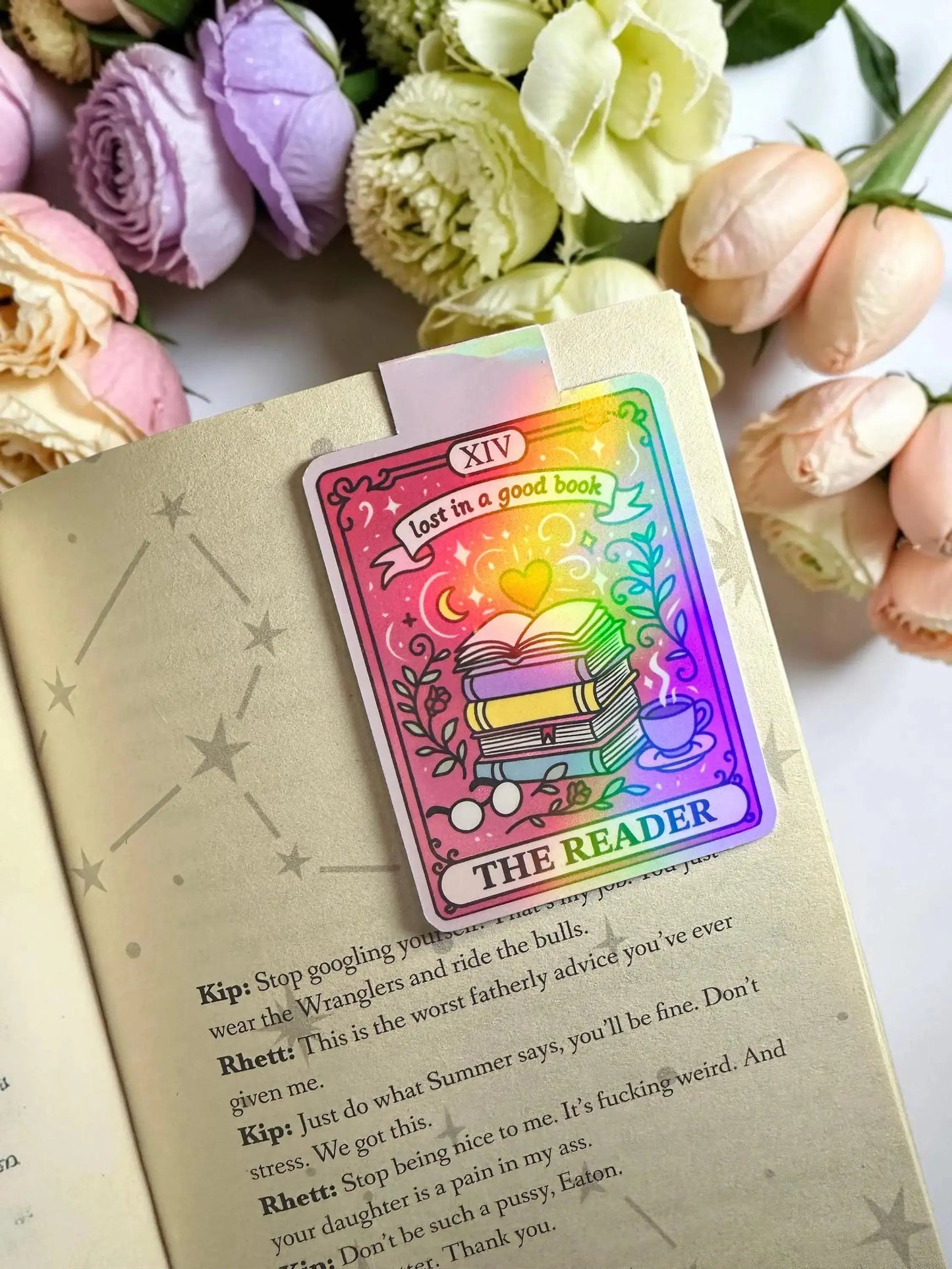 Holographic bookmarks available in multiple designs