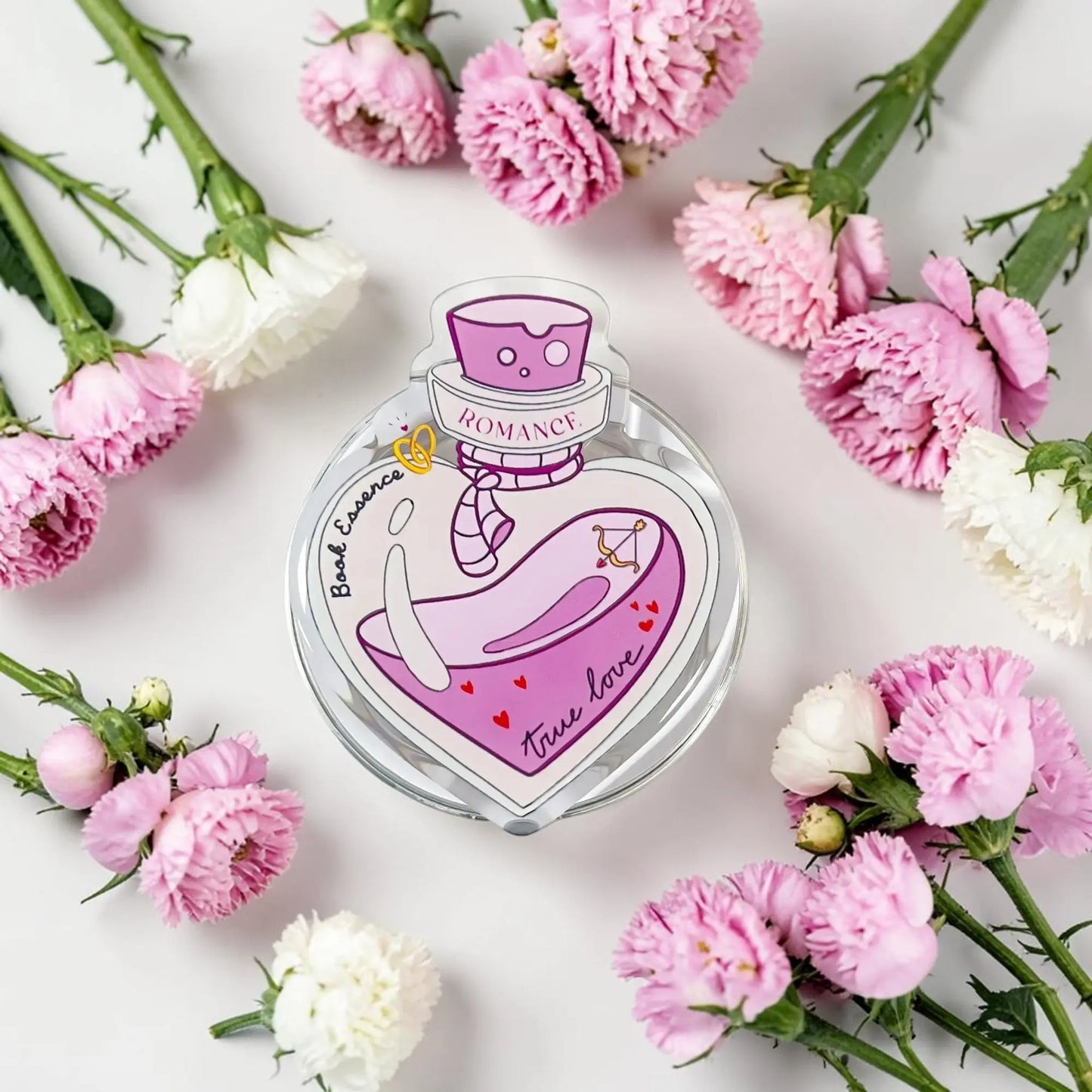 Magnetic Phone Grip Cute Accessories for Kindle Popping Socket Collapsible Stand Holder for Phone eReaders Book Lover Gifts Dropshipman