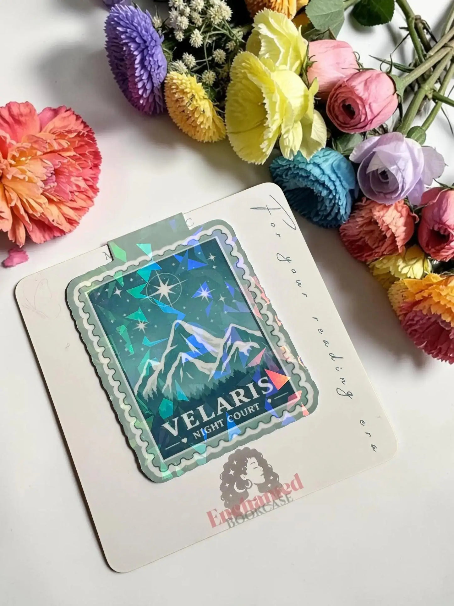 ACOTAR Magnetic Bookmark | Velaris Night Court, Rhysand Holographic Design