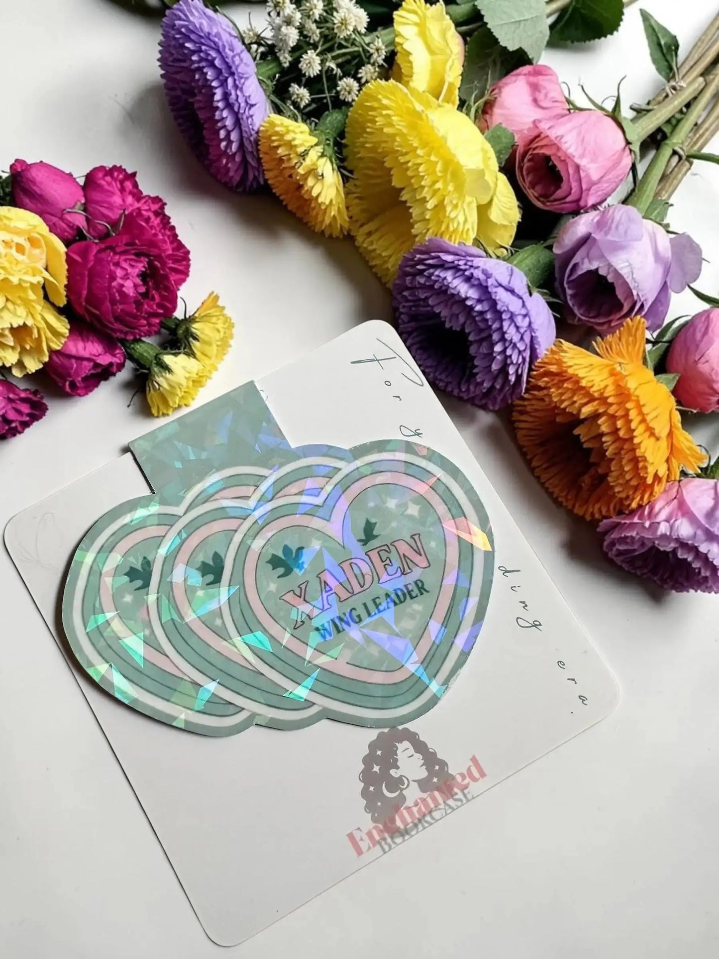 Xaden Wing Leader Bookmark | Fourth Wing, Iron Flame Romantasy (Holographic)